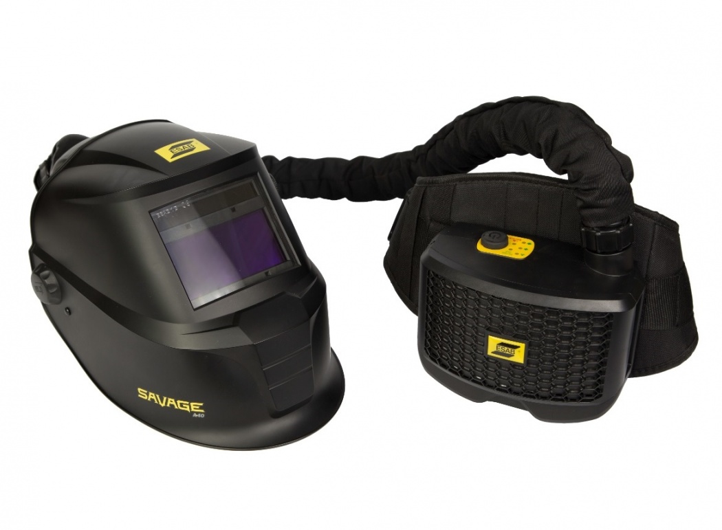 Сварочная маска ESAB хамелеон SAVAGE A40 с блоком подачи воздуха, 9–13 DIN